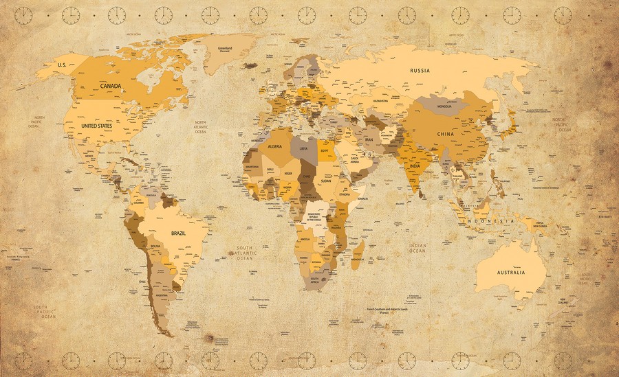obraz mapa světa